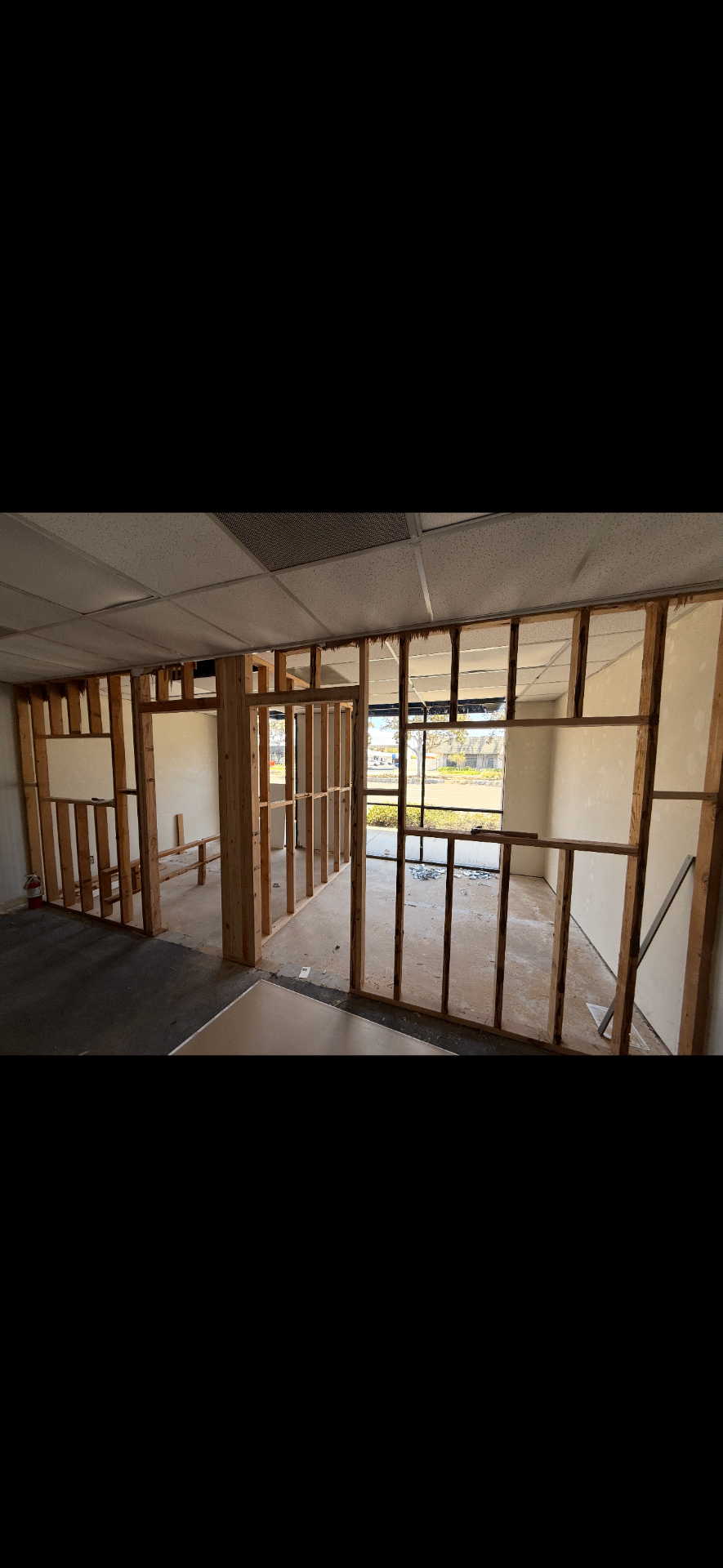 Framing prep before drywall